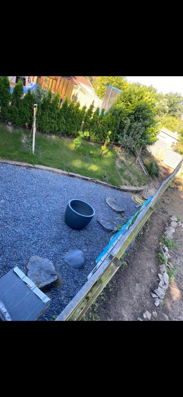 Gartengestaltung Nachher